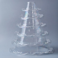 New Food Grade PVC plastic 6 Tiers  Macaron Tower Stand Cupcake Display For wedding Birthday Party Decoration